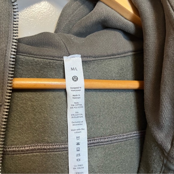 Lululemon Oversized Full Zip - Picture 5 of 7